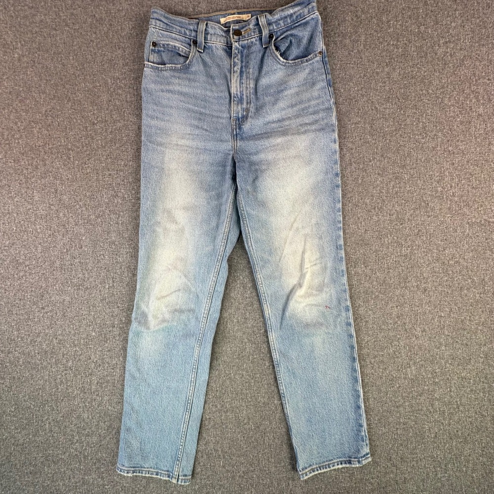 Levi's Jeans Women 26 70s High Slim Straight Light Blue A0898-0019 Stretch